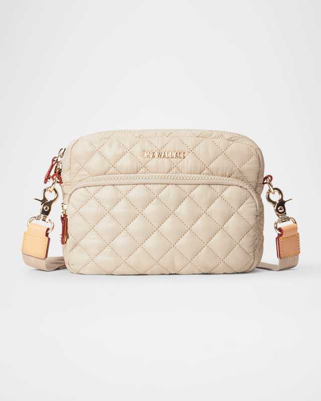 Metro Small Quilted Camera Crossbody Bag